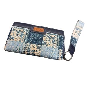 Wrangler Paisley Wristlet Wallet